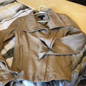 Danier tan leather jacket